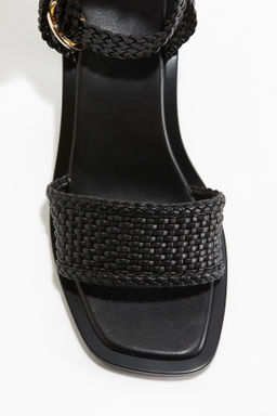 Sandalias de tac?n trenzadas - H&m фото 6