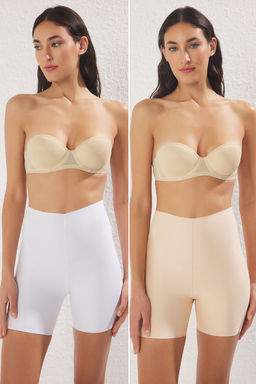 TRENDYOLMILLA Siyah-Ten 2li Paket Micro Yuksel Bel Boxer Orme Kulot THMSS25KU00010 фото 6