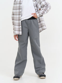 Брюки Softshell демисезонные Графит с утяжкой 7+ - Bungly фото 7