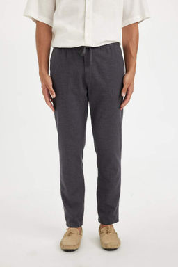 Хлопковые брюки Jogger Slim Fit Jogger Leg - Defacto фото 5