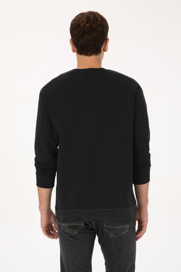 Erkek Siyah Sweatshirt - U.s. polo assn фото 5