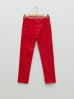 Slim Fit Basic Gabardin Erkek ?ocuk Pantolon - Waikiki фото 2