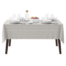 Скатерть 120х145см Рональдо беж, длина стола до 105см, на 4 персоны, рогожка, хлопок 171г/м2, упаковка классическая 28х41см, Домашняя мода (Россия)