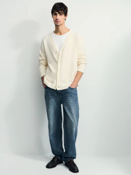 Вязаный кардиган из хлопка / Zarina  фото 3