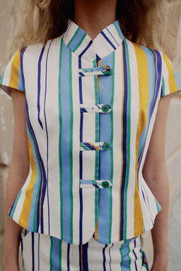 TOP RAYAS ALAMARES / Multicolor