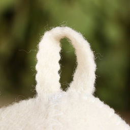 Шапка для бани с вышивкой В здоровом теле здоровый дух, первый сорт - Добропаровъ фото 6