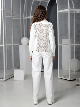 25212 Жакет белый - Dizzyway фото 5