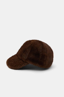 FAUX FUR CAP - Zara фото 4