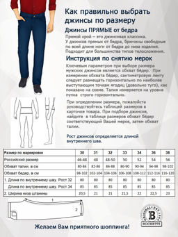 Джинсы мужские темно-синие