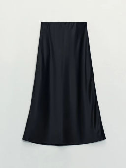 Атласная юбка миди ZR2604013505-50 / Zarina  фото 7