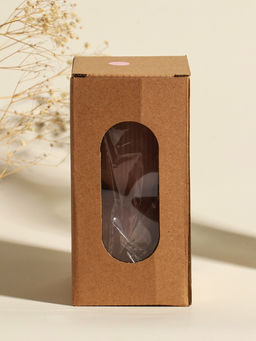 Свеча интерьерная "Греция" нежно-персиковая 6х6х14 см