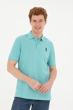 Мужская мятная футболка-поло Неожиданная скидка в корзине - U.s. polo assn фото 8