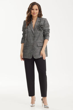 Костюм Magia mody 2463 серый+черный