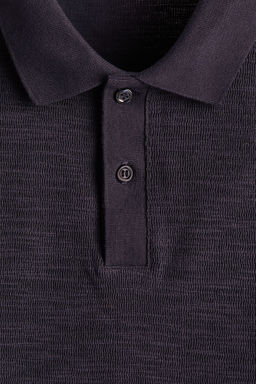 Polo en punto jacquard Slim Fit - H&m фото 6