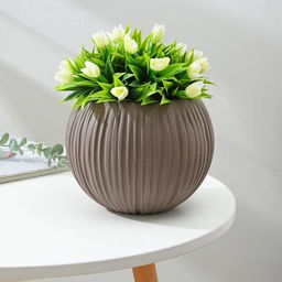 Кашпо 1,7 л Сфера, арт. КШ-9521/-9523/-9625/-9627/-9524/-9526/-9636/-9525