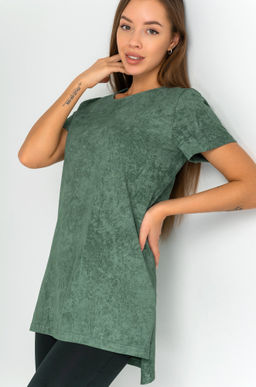 Удлиненная женская футболка с разрезами Happyfox - Happy fox фото 10