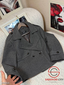 Пальто женское на пуговице - Bruno фото 5