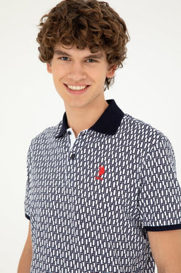 Мужская темно-синяя футболка Неожиданная скидка в корзине - U.s. polo assn фото 2