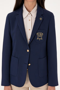 Kad_n Lacivert Ceket Sepette S_rpriz _ndirim - U.s. polo assn фото 6
