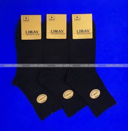 Цена за 12 пар. LIMAX носки мужские укороченные 61111В 41-44