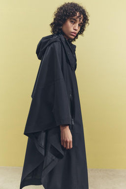 WATER-REPELLENT OVERSIZED CAPE ZW COLLECTION - Zara фото 3