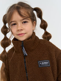 Толстовка букле Шоколад утепленная - Bungly фото 8