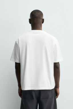 BASIC HEAVYWEIGHT T-SHIRT - Zara фото 3