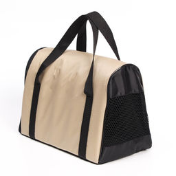 Сумка - переноска для животных Туннель, нейлон, 33 х 19 х 23 см, бежевый