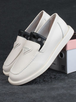 03-HY3-3D LT. BEIGE Полуботинки женские (натуральная кожа)