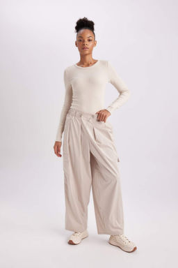 DeFactoFit Oversize Genis Kal?p Parasut Pantolon фото 2