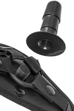 Трусики для страпона TOYFA RealStick Strap-On Dylan, экокожа, черные