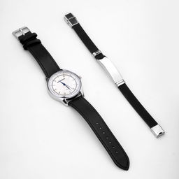 Мужской подарочный набор Bolingdun 2 в 1: наручные часы, браслет, d-4.2 см - Simaland фото 4