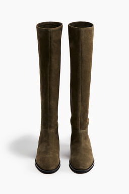 Botas de ante a la rodilla - H&m фото 3