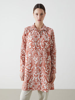 Desenli Kad?n G?mlek Tunik