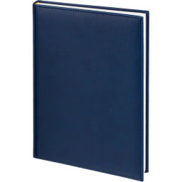 Ежедневник датированный 2026 АТТАСНЕ А4, 176л, 200х270мм, Сиам синий
