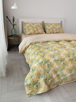 Комплект постельного белья 2-спальный зелёный бязь - Denastia фото 9