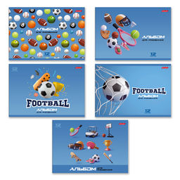 Светоч 12АЛСК4_1_3_9 Альбом для рисования 100 г/м2 A4 29 х 20.5 см на скобе 12 л. 10 шт. 000689 Заряд бодрости