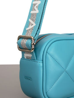 LACCOMA сумка Доминика-Ф826-бирюзовый эко кожа хлопок