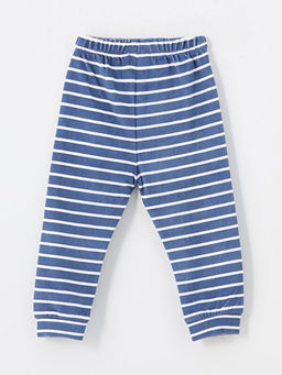 Beli Lastikli ?izgili Erkek Bebek Pijama Alt - Waikiki фото 2