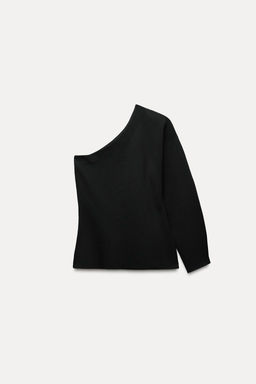ASYMMETRIC KNIT TOP - Zara фото 4