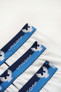 Мужские трусы BB12 Белый-Синий-Красный - Uniconf фото 6