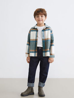 Ekose Erkek ?ocuk Oduncu G?mlek