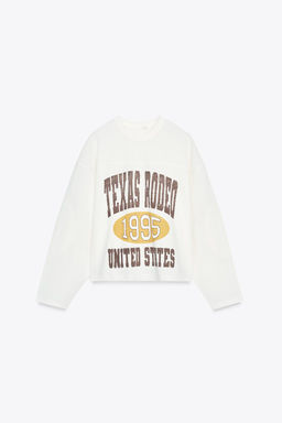 SLOGAN SWEATSHIRT - Zara фото 5