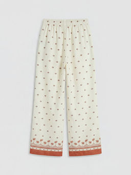 K?z ?ocuk Desenli Pantolon