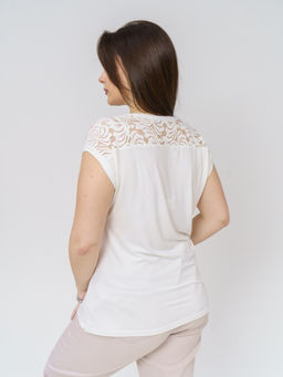 Футболка Кимоно-кружево Вискоза 95%, лайкра 5% - Ивассорти фото 8