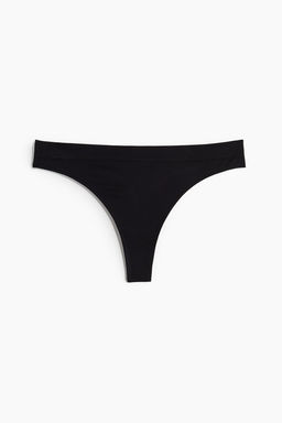 Pack 5 bragas Thong Seamless - H&m фото 3