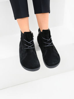 Босоногие ботинки EDART 352.K.NATAbl.Черная замша/кожаная подкладка