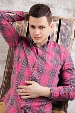 рубашка 
 17.2370-BORDO - Tricko фото 6