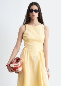 Vestido midi con lazo en la espalda - H&m фото 7