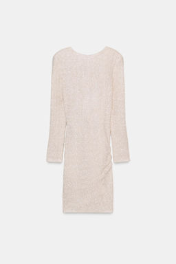 ZW COLLECTION SEQUINNED MINI DRESS - Zara фото 2